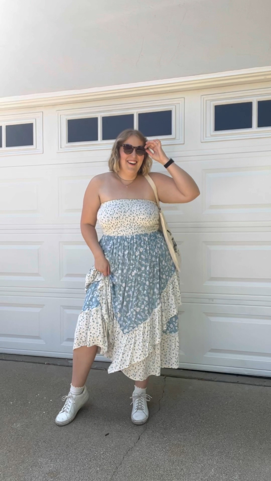 Sunday farmers market OOTD🩵 

#LTKMidsize #LTKStyleTip #LTKPlusSize