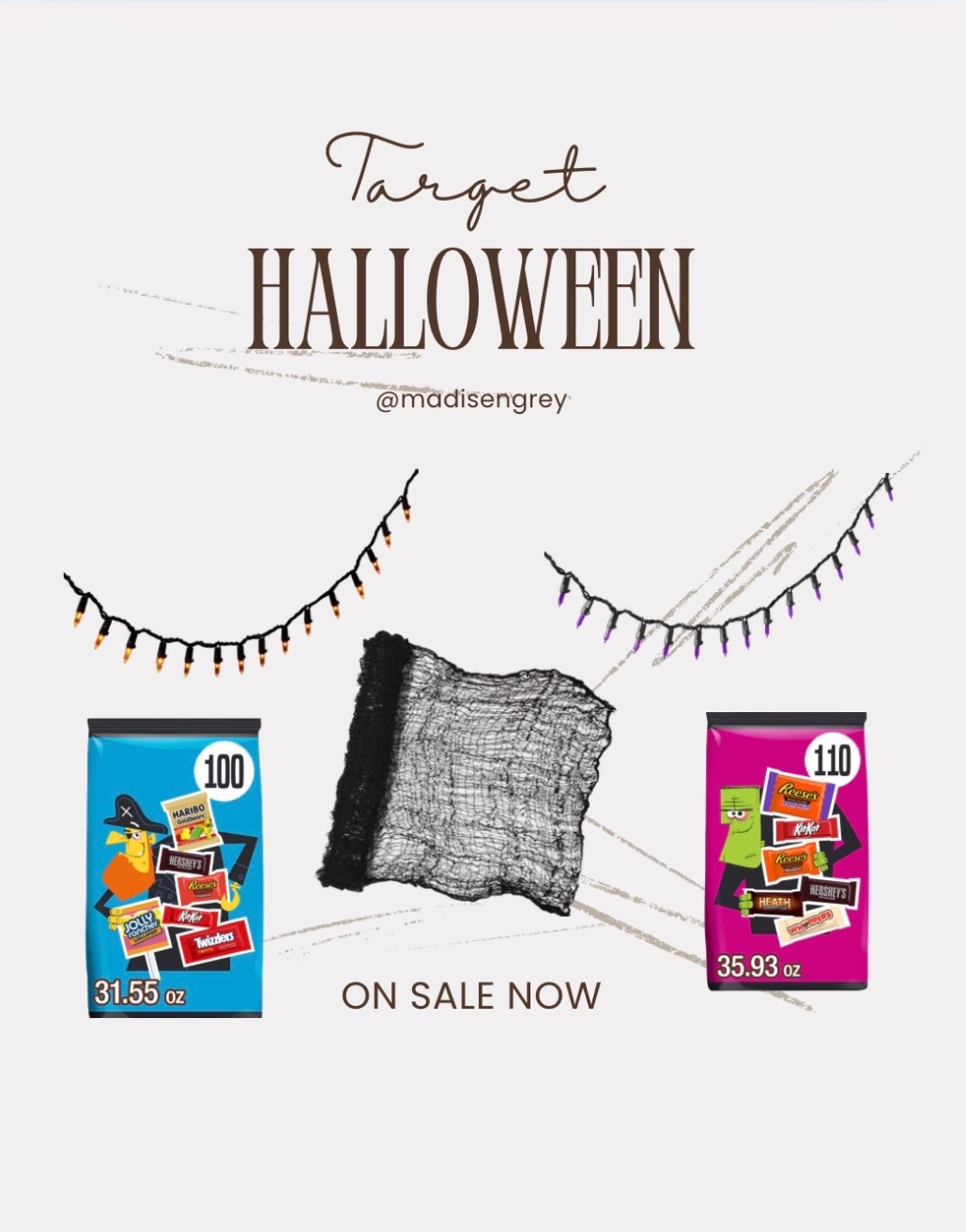 Target Halloween decor is on sale for your party and decoration needs! I picked up some orange and purple string lights and other wall decor and also got some candy! 



#LTKSaleAlert #LTKSeasonal #LTKHalloween