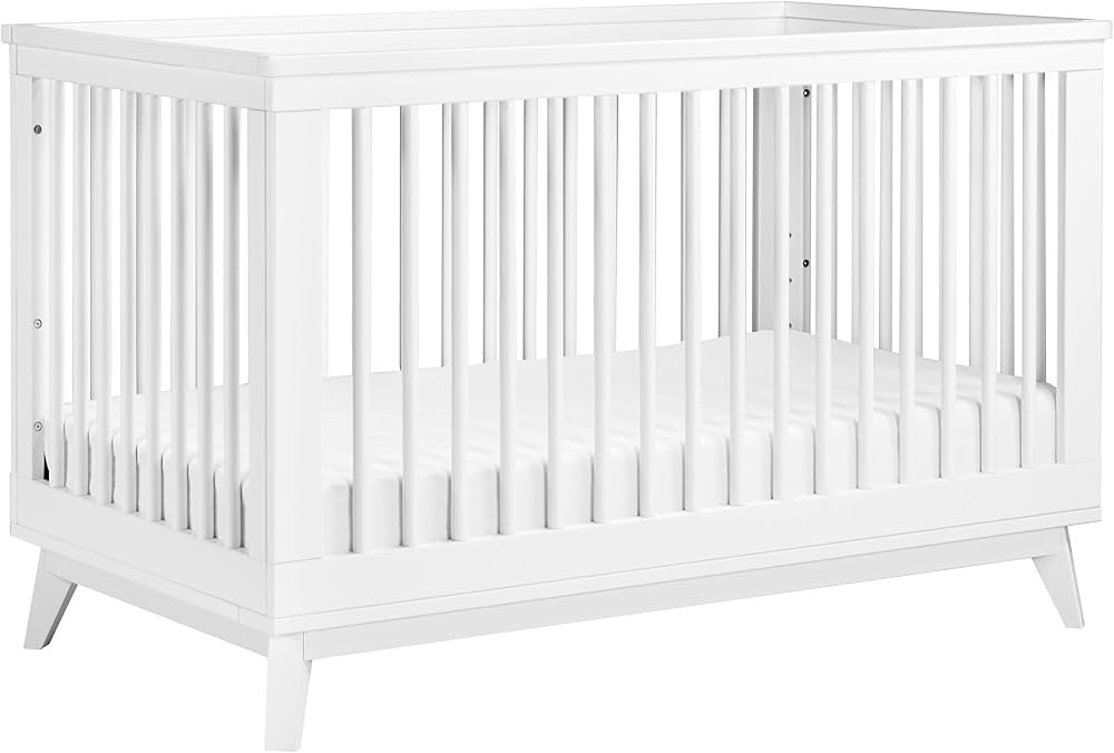 Babyletto Scoot 3-in-1 Convertible Crib with Toddler Bed Conversion Kit in White, Greenguard Gold... | Amazon (US)