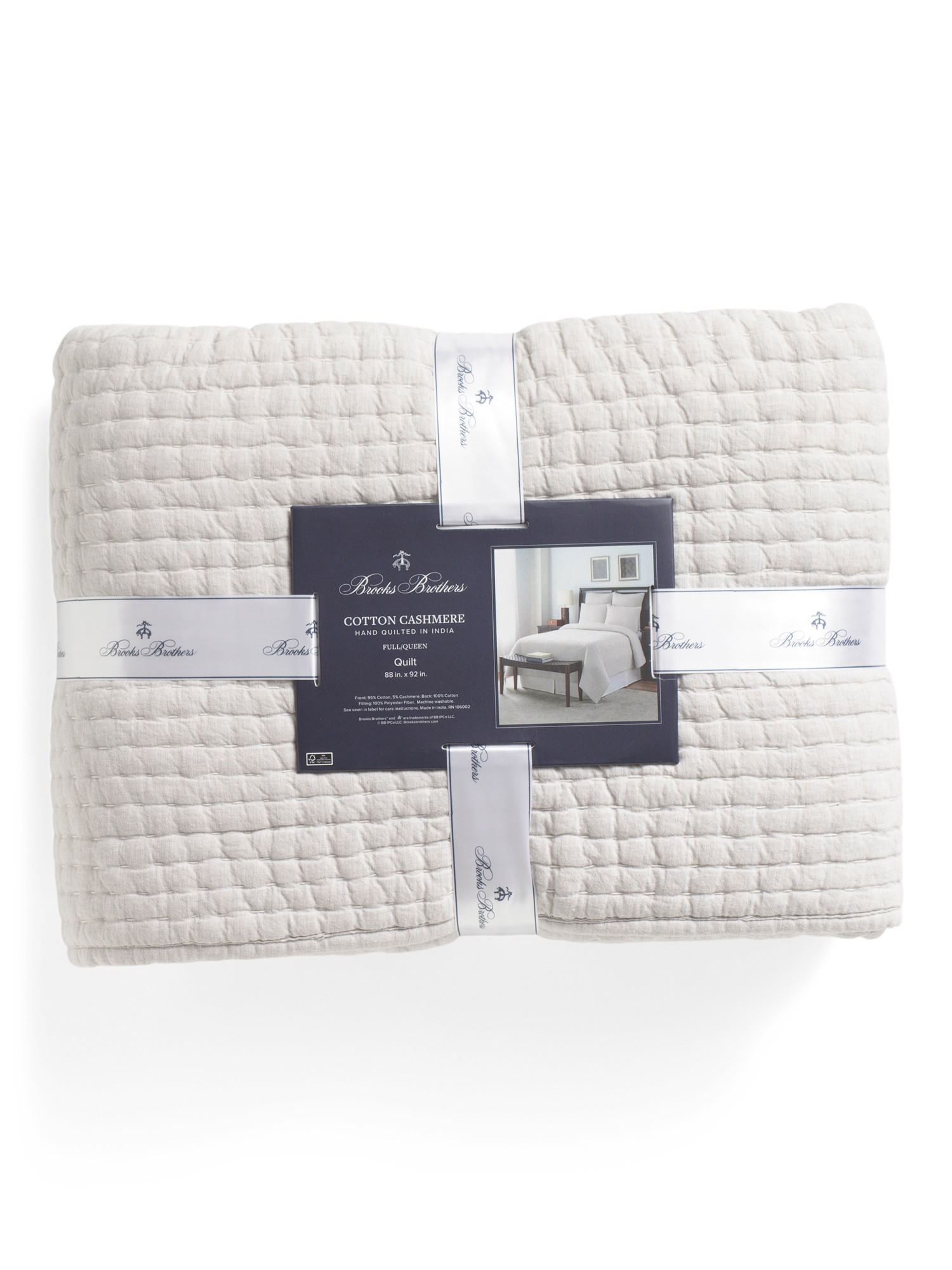 Cotton And Cashmere Blend Luxury Quilt | TJ Maxx
