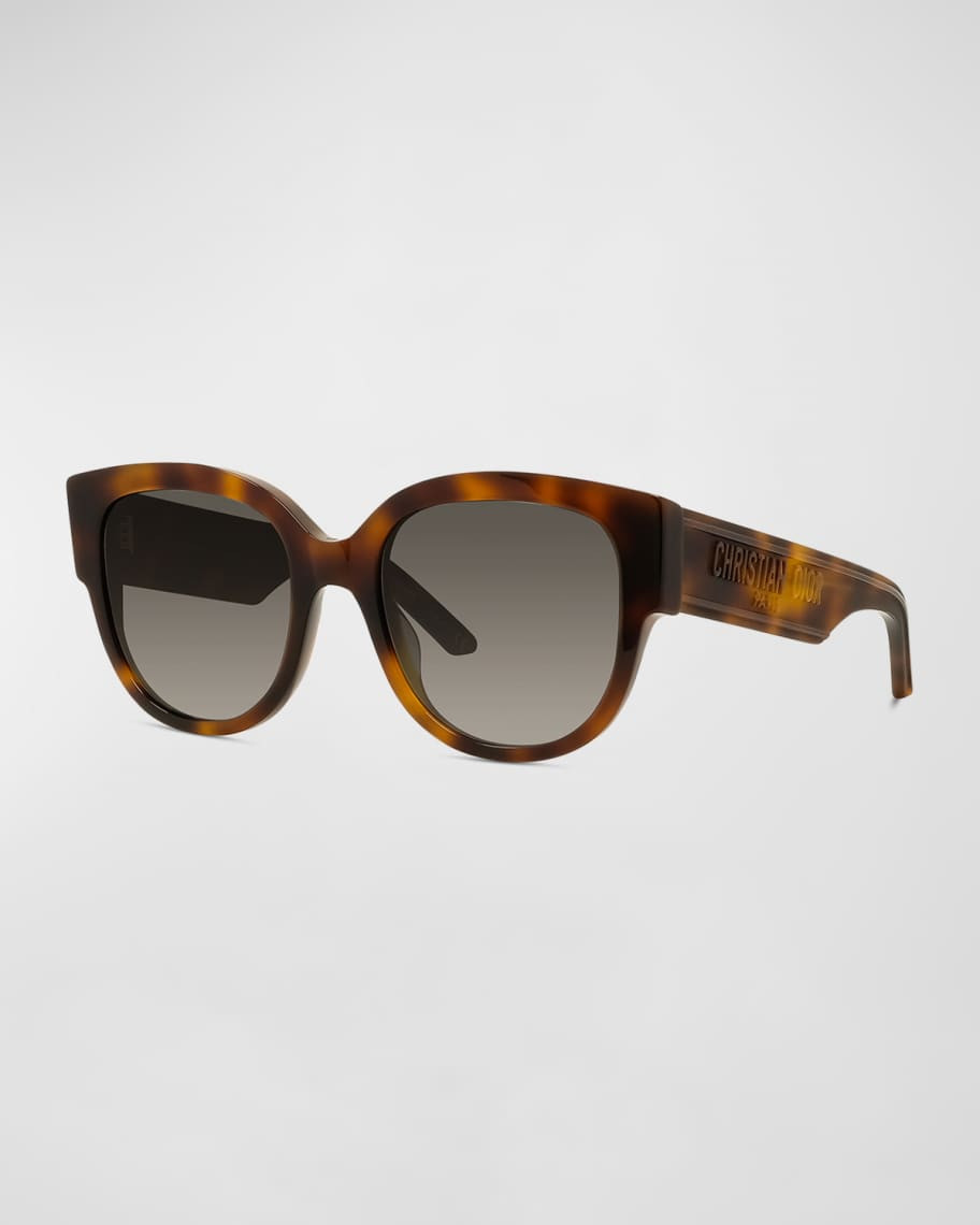 Dior Round Acetate Sunglasses | Neiman Marcus