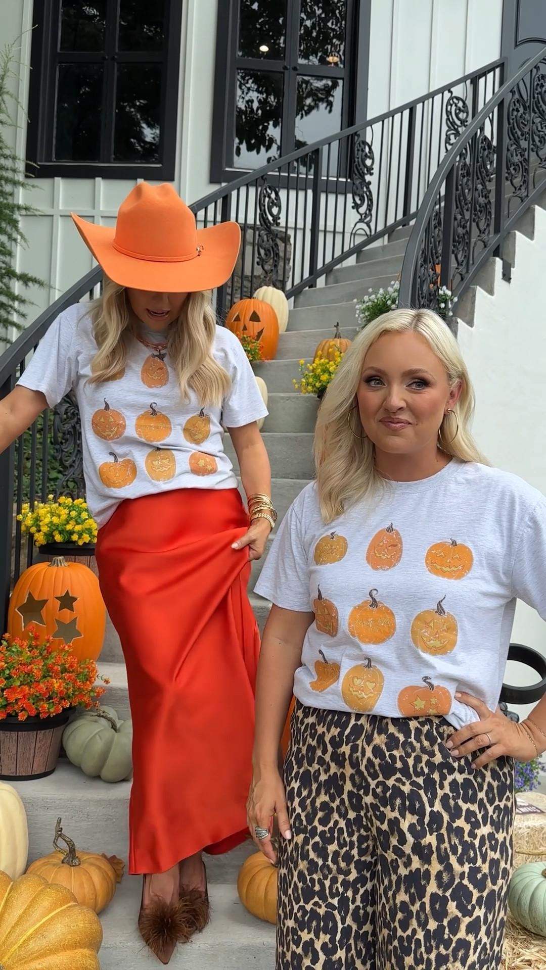 Jack-o-lantern tee OOTD 🎃🍁✨  

#LTKSeasonal #LTKBeauty #LTKStyleTip