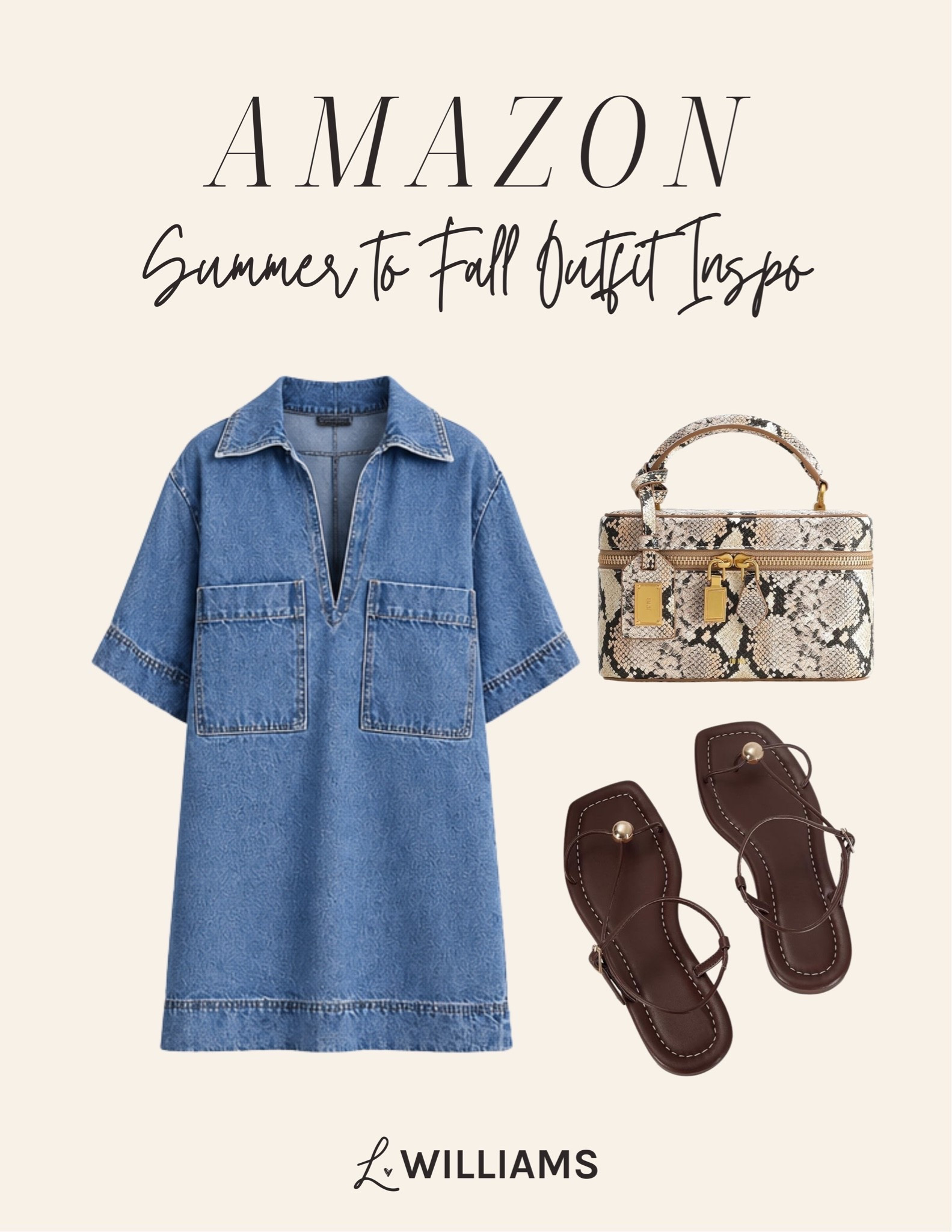 Full Amazon look! My general advice for Amazon sizing is to size up and read the reviews!