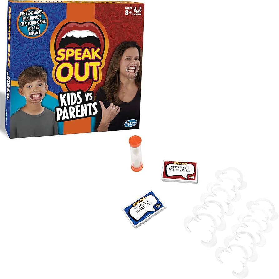 Hasbro Speak Out Kids Vs Parents Game | Amazon (US)