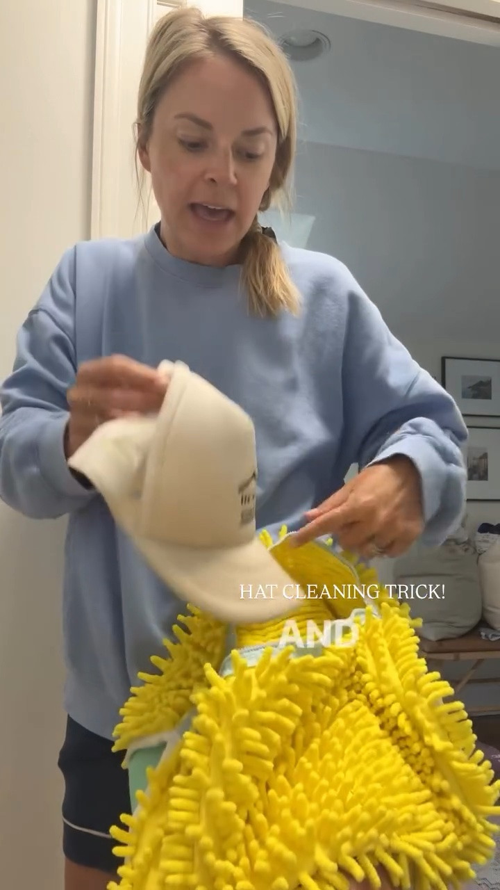 Hat cleaning trick! These bags are technically made for shoes, but have worked great for hats! 

Amazon home find, laundry hack, laundry bag

#LTKmomlife #LTKstorytime
