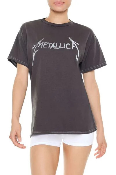 Oversized Metallica Graphic Tee | Forever 21