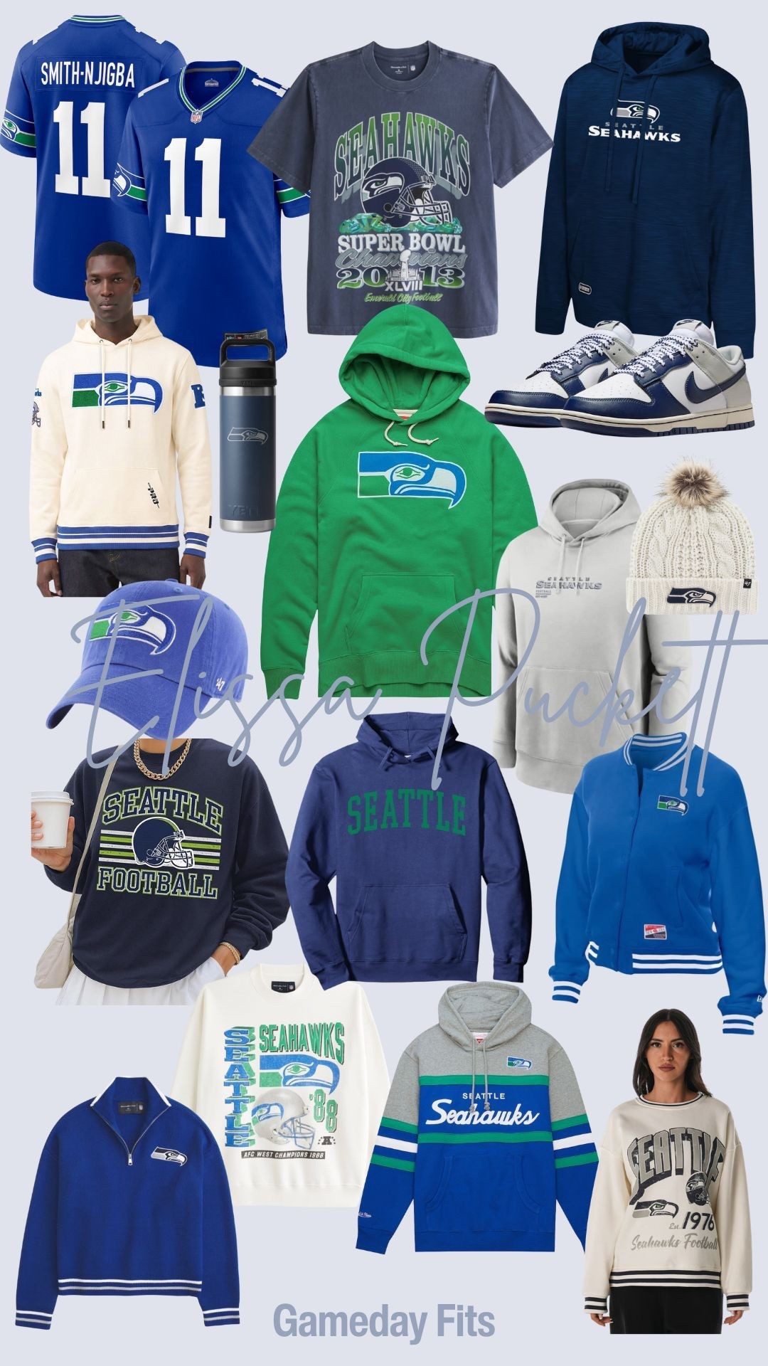 Super Bowl Sunday: Seahawks Style 🏈💙
The countdown to the big game is on! Even if we aren't at Lumen Field tomorrow, the 12s always show up in style. I’m sharing my Ultimate Seahawks Hameday items to help you gear up for the final (and biggest) game day of the year!
Whether you’re hosting the watch party or heading to a friend's, these picks are the perfect way to rep Seattle. Go Hawks forever! 💚💙

#LTKunder100 #LTKgiftguide #Seahawks #SuperBowlSunday #12s #GameDayStyle #NFLFanGear

#LTKPlusSize #LTKMens #LTKActive