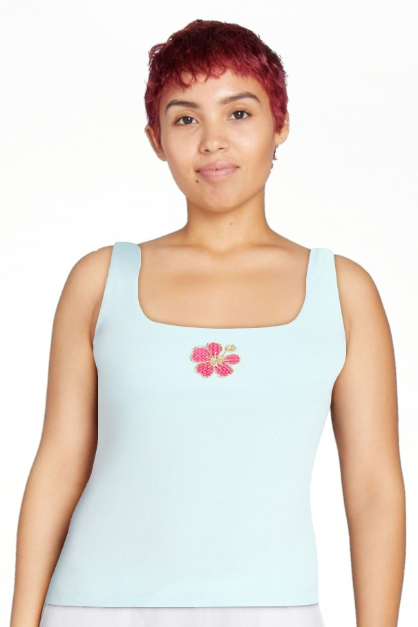 No Boundaries Embellished Tank Top, Women's XXS-XXL | Walmart (US)
