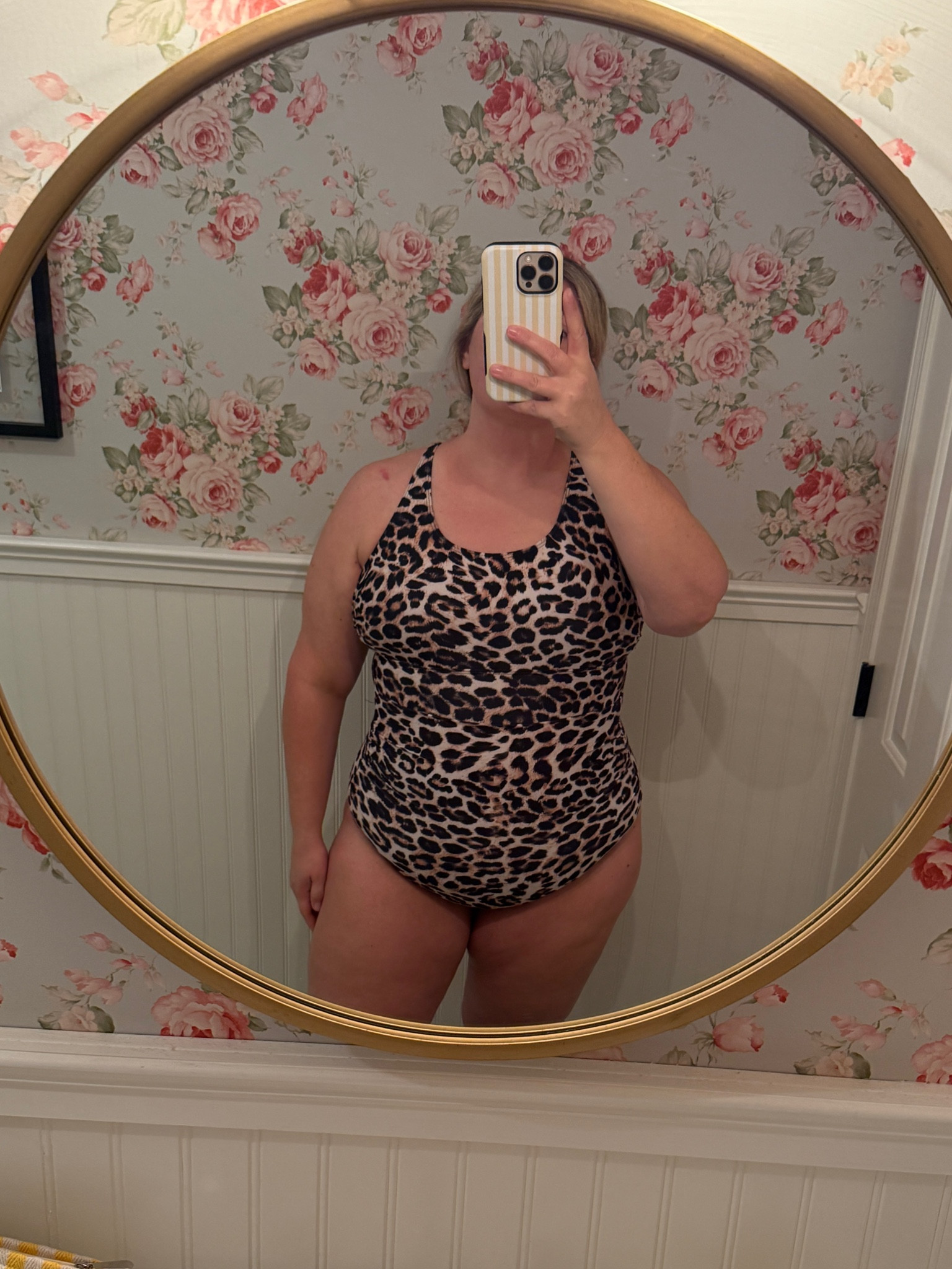 The BEST leopard one piece 🖤 I’m wearing a size 14/15.

#LTKPlusSize
