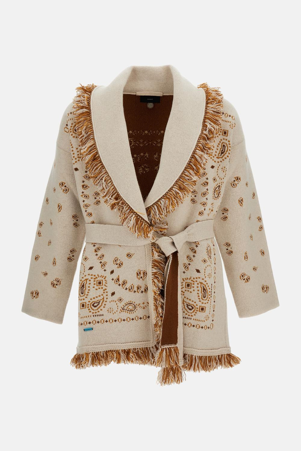Bandana Jacquard Cardigan | Biffi Boutique Spa