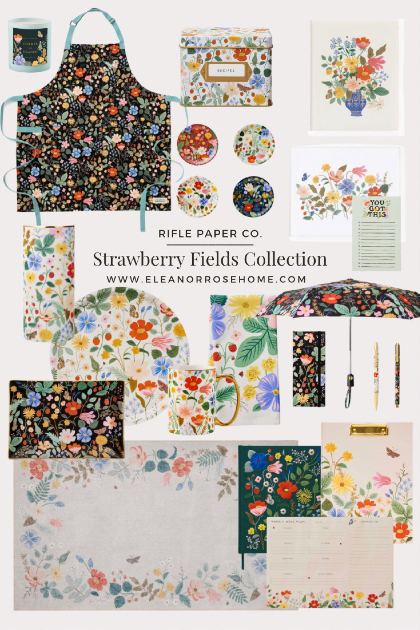 Strawberry fields collection from Rifle Paper Co. 

#LTKunder100 #LTKFind #LTKhome
