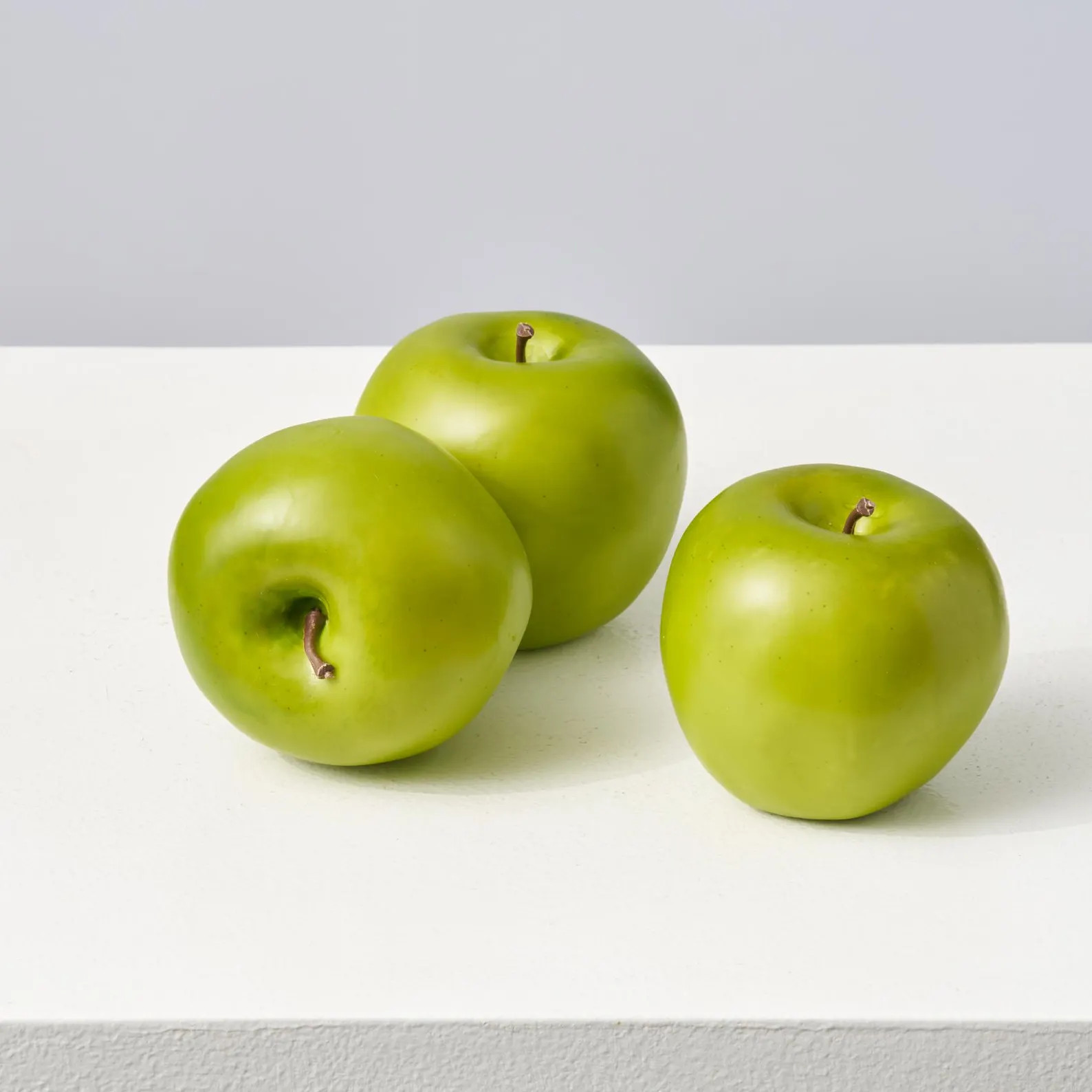 Lifelike Green Granny Smith Orchard Apple Faux Fruit Bowl Filler - Set of 3 - Etsy | Etsy (Global)