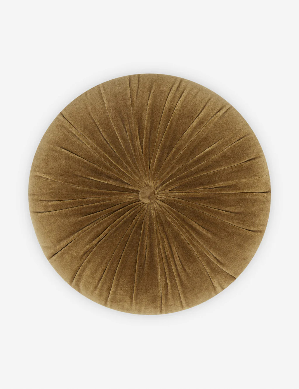 Monroe Velvet Round Pillow | Lulu and Georgia 