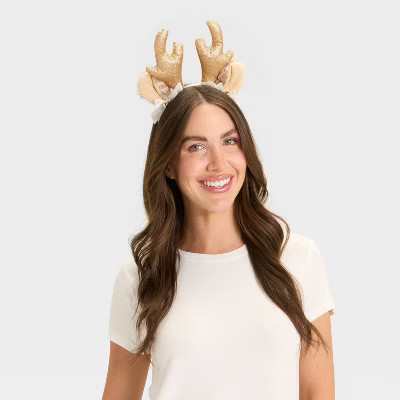 Adult Halloween Deer Costume Headband - Hyde and EEK! Boutique™ Brown | Target