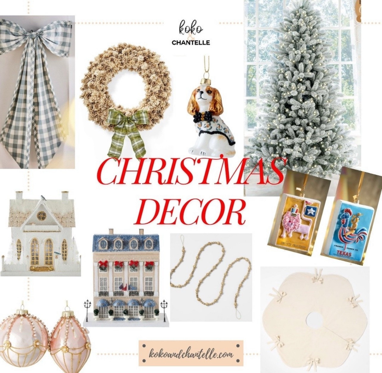 Christmas decorrations

#LTKHome #LTKGiftGuide #LTKHoliday
