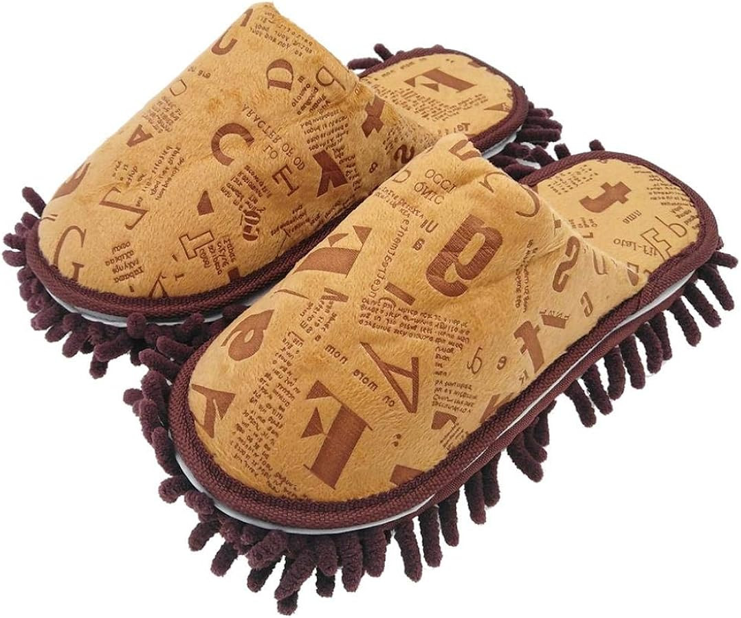 Selric Super Chenille Microfiber Washable Mop Slippers Shoes, Detachable Mopping Shoes, Floor Dus... | Amazon (US)