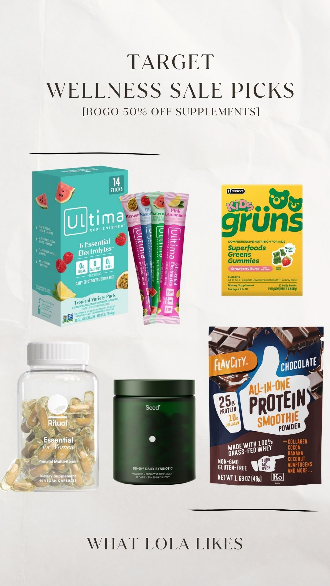 Some of my FAVE supplements are on sale at Target! ✨ 

 #LTKmorningroutine #LTKselfcare #LTKSaleAlert