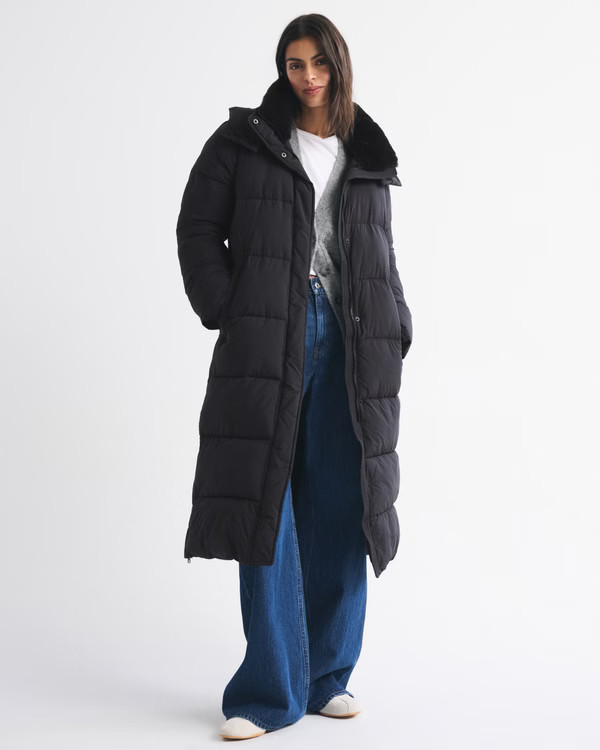Long Puffer | Abercrombie & Fitch (US)