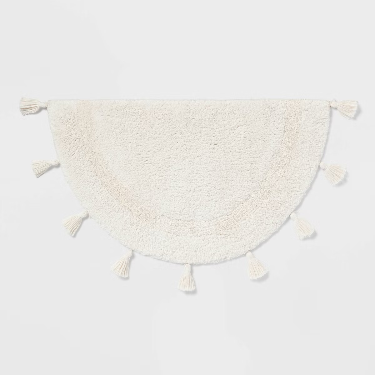 18"x32" Half Moon Bath Rug with Tassels - Threshold™ | Target