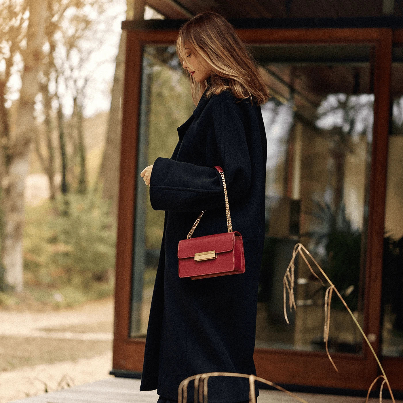 Alma Gold Edition - Burgundy Box Leather | ATELIERS AUGUSTE