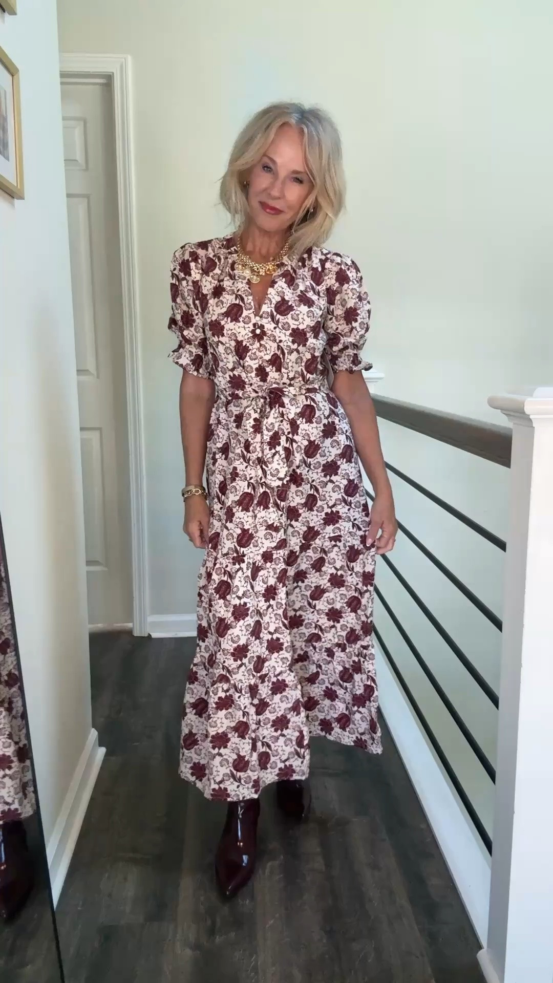 Gorgeous fall dress from @Walmart #falldress #fashionover50

#LTKOver40 #LTKPetite #LTKWorkwear