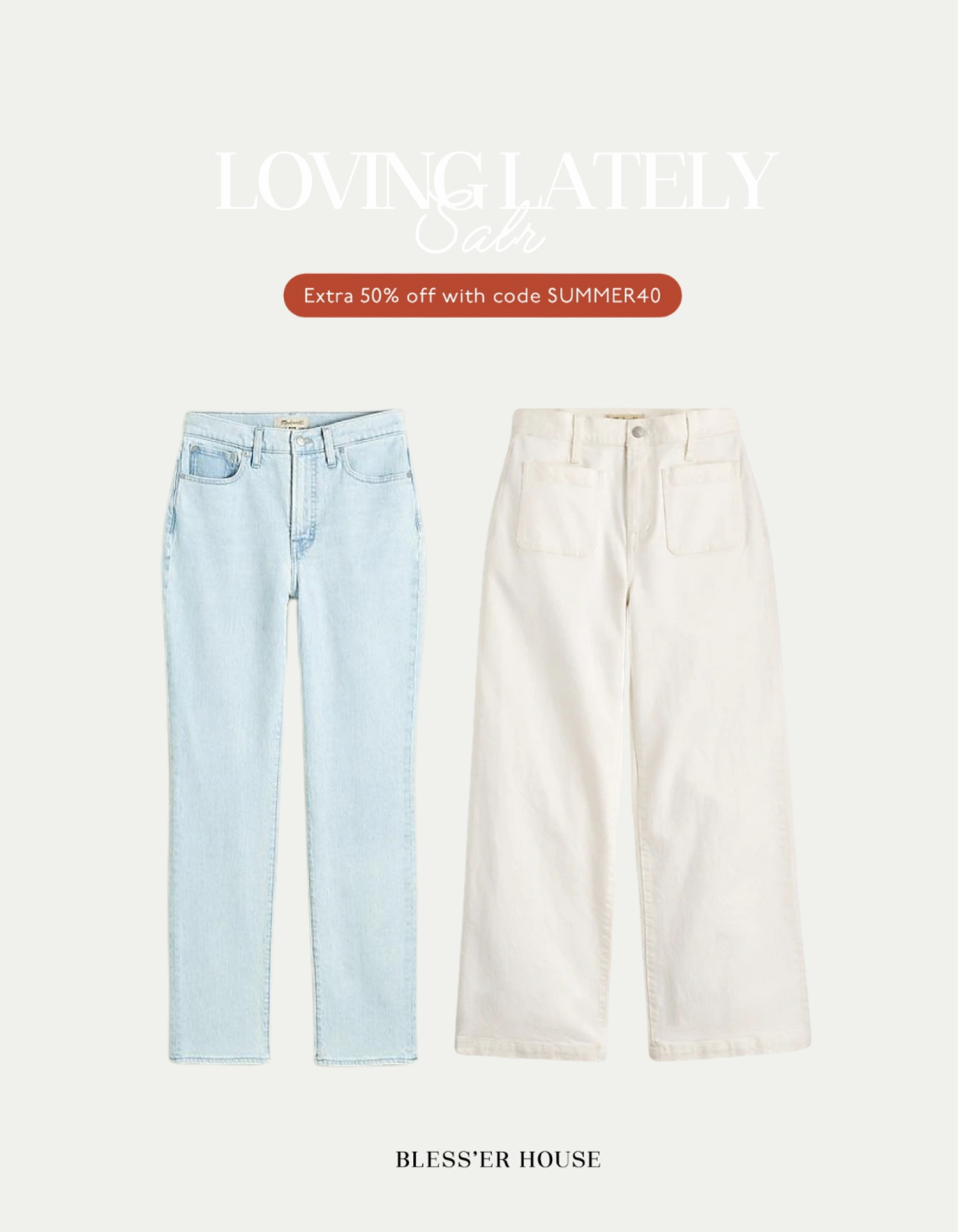 Best time to stock up on bottoms! 

Madewell EXTRA 40-50% off sale price! 

#Madewell #Bottoms #WidelegPants 

#LTKStyleTip #LTKSaleAlert #LTKMidsize