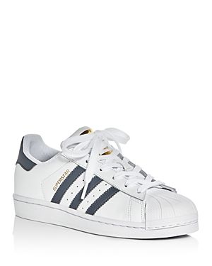 Adidas Women's Superstar Foundation Lace Up Sneakers | Bloomingdale's (US)