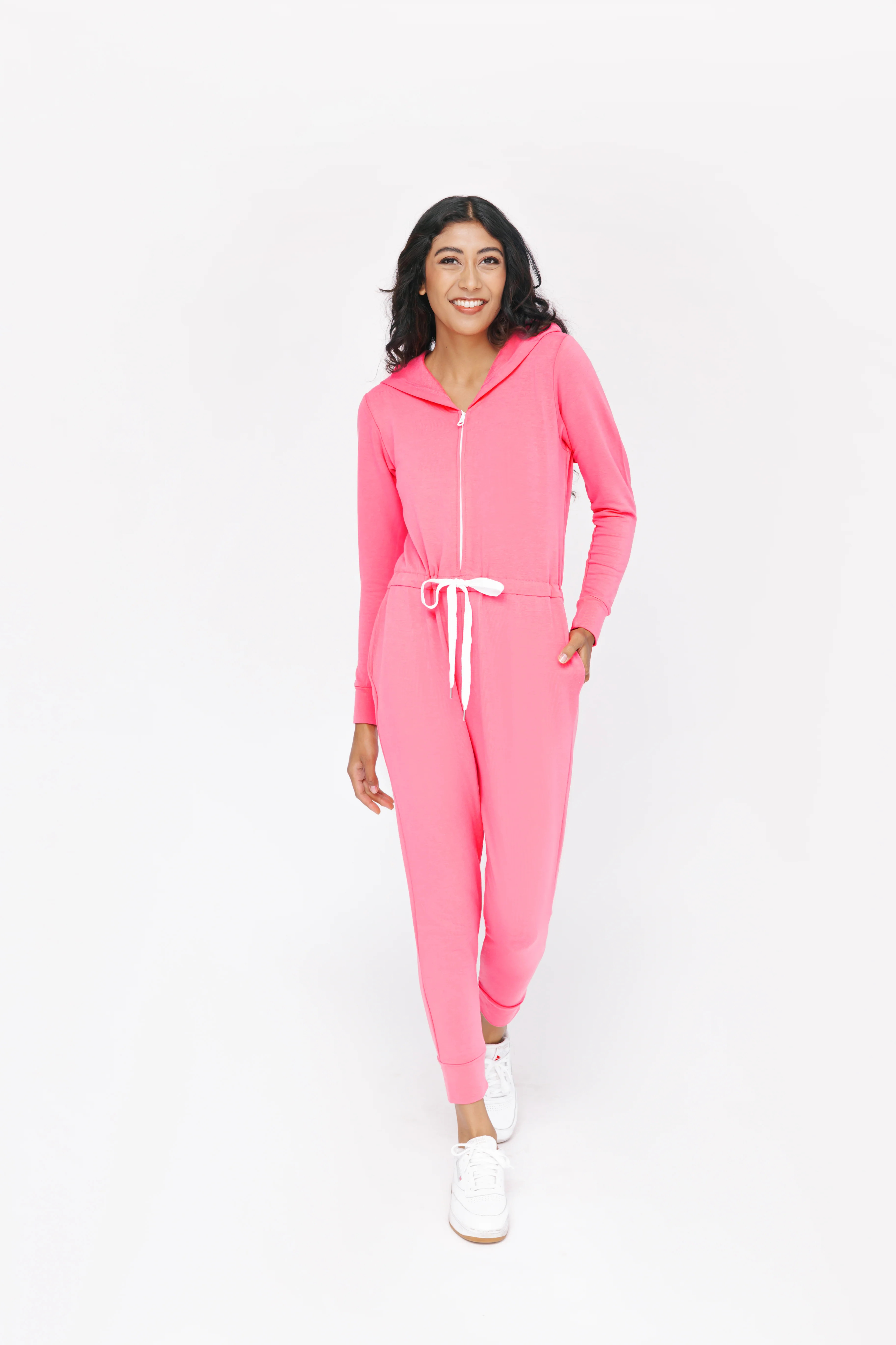 HARRIS HOODIE IN GINGER PINK | SMASH+TESS