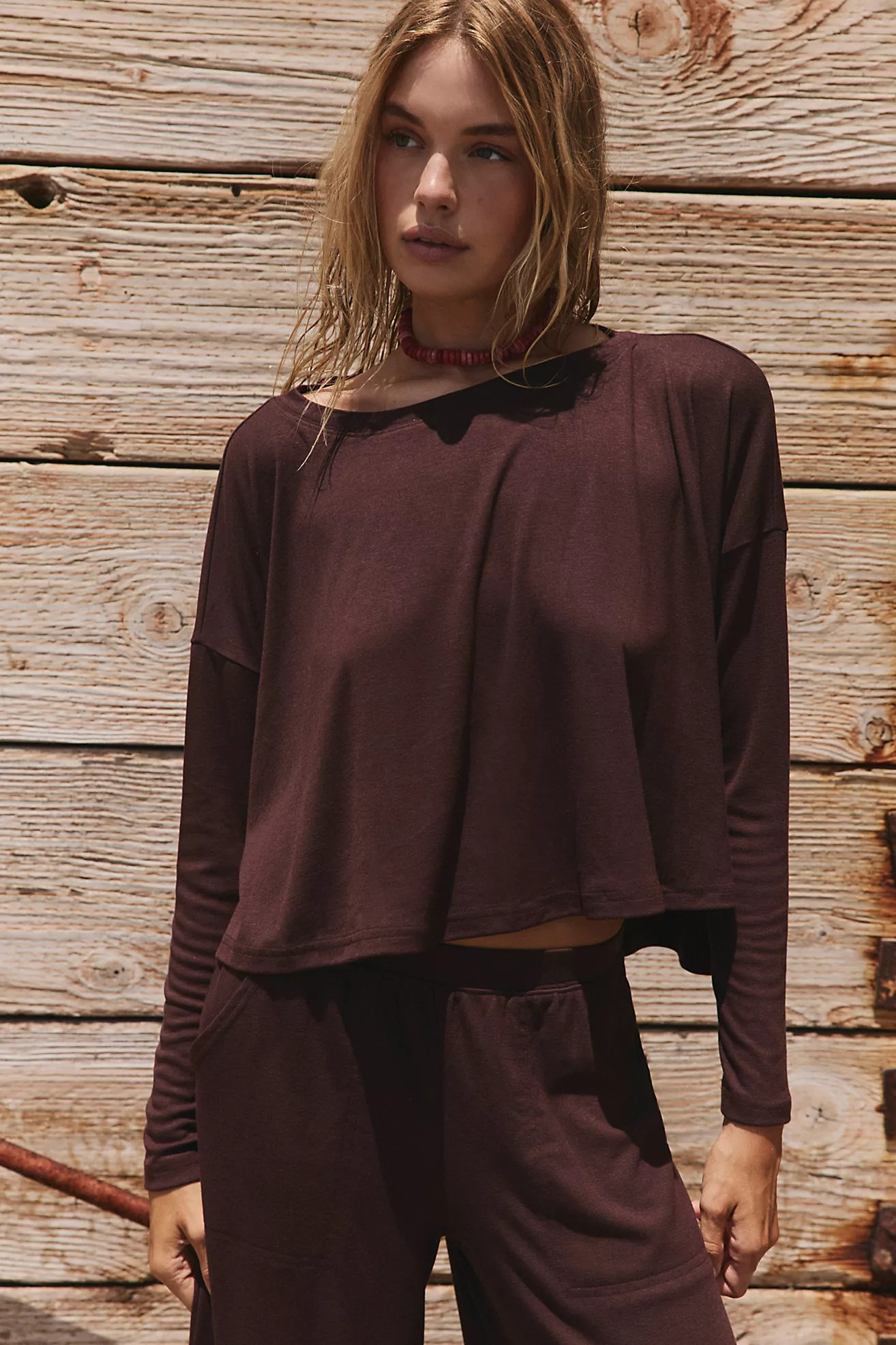 Good Feels Long Pant Set | Free People (Global - UK&FR Excluded)