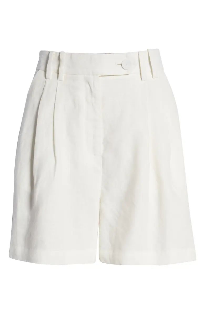& Other Stories Relaxed Fit Linen Shorts | Nordstrom | Nordstrom