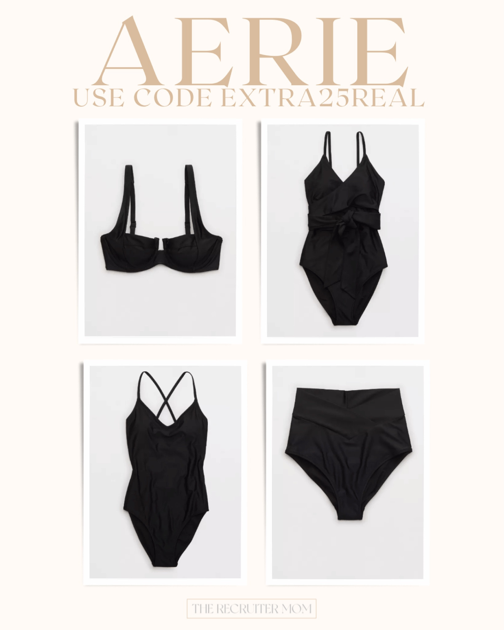 Aerie Swimwear Sale Use code: EXTRA25REAL

aerie  swimwear  bathing suits  bikini  bathing suit top  halter swim top  one piece swimsuit  high waisted bottoms  vacation wear  spring break swimsuit 

#LTKfindsunder50 #LTKsalealert #LTKMostLoved