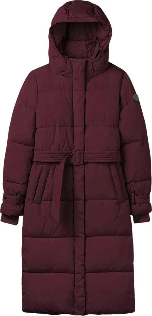 Noize Mara Belted Maxi Puffer Coat with Removable Hood | Nordstromrack | Nordstrom Rack