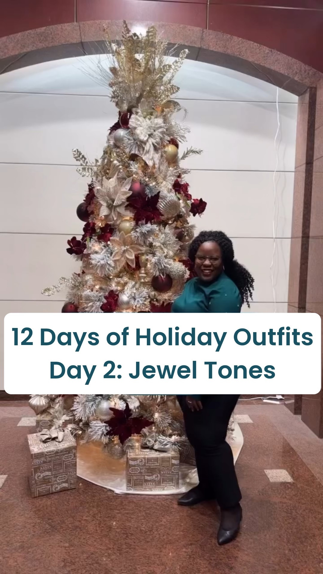 We’re trading in the velvet textures for the richest, most saturated colors of the season! Day 2 is all about Jewel Tones—think deep emeralds, vibrant rubies, and electric sapphires. These colors are pure luxury and instantly elevate your presence, making them the perfect strategic choice for any holiday event where you want to project confidence and authority.

Jewel tones are festive, striking, and effortlessly chic. If you want an outfit that makes a statement without relying on traditional red and green, this is your look!

✨ Don’t miss a single day! We’ve got 10 more days of curated holiday inspiration coming your way, including metallics, shimmer, and unexpected prints! Hit that FOLLOW button and SAVE this reel so you can plan your most stylish holiday yet.

What’s your favorite jewel tone to wear? Let me know! 👇

#HolidayOutfits #JewelTones #12DaysofOutfits #HolidayStyle #PowerDressing