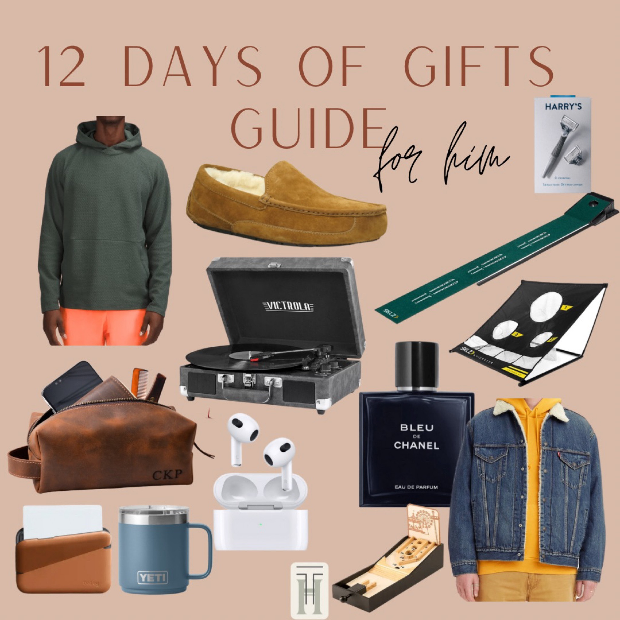 Not sure what to get the men in your life? I think this is a good start 🙌
#giftguide #forhim #holidaygifts #giftsforhim #levis #ugg #chanel #lululemon #recordplayer #guysgiftguide #giftguideforhim #holiday #christmasgifts #christmasforhim #golf #yeti #airpods #wallet 

#LTKGiftGuide #LTKsalealert #LTKHoliday