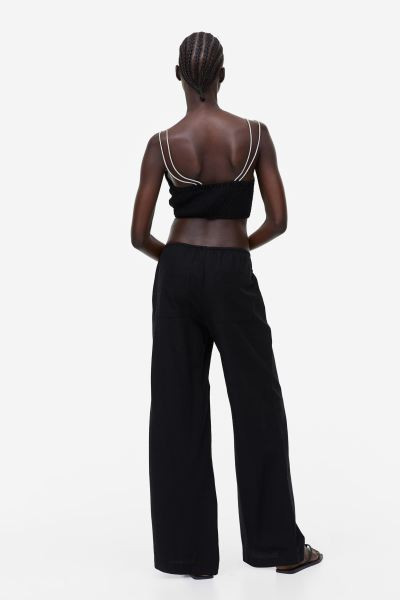 Linen-blend Pants | H&M (US + CA)