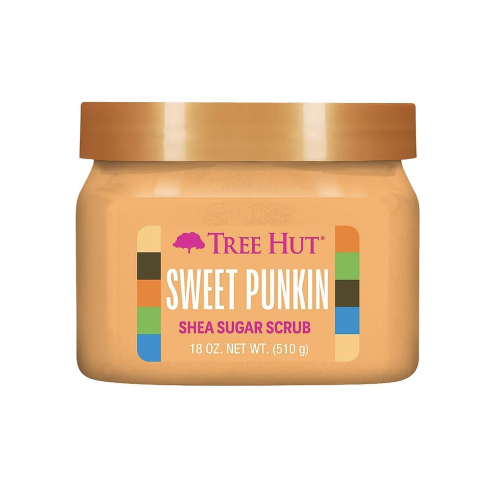 Tree Hut Shea Sugar Scrub Sweet Punkin | Exfoliating Body Scrub Removes Dead, Dry Skin for a Soft & Hydrated Feel | Nourishing Essential Body Care | 18 fl oz. | Amazon (US)