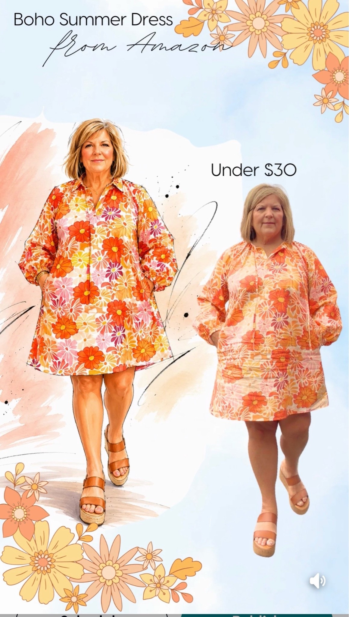 Amazon dress obsession 💐✨

Such a fun statement piece—bright, cheerful, and perfect for summer 🌼 it gives major retro Palm Beach meets vintage flower-power vibes

This colorful floral mini is one of those throw-on-and-go pieces that instantly makes you feel put together. The vibrant print, easy fit, and pockets make it a favorite for brunch, vacation, church, or everyday errands. Comfortable, flattering, and under budget—my kind of outfit! 🌸🧡

Shop the dress and the rest of my look here ⬇️#LTKStyle #AmazonFashion #Over50Style #ColorfulStyle #SummerFashion #AmazonFinds

#LTKootd #LTKMidsize #LTKOver40