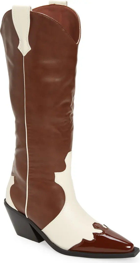 Etta Colorblock Western Boot (Women) | Nordstrom