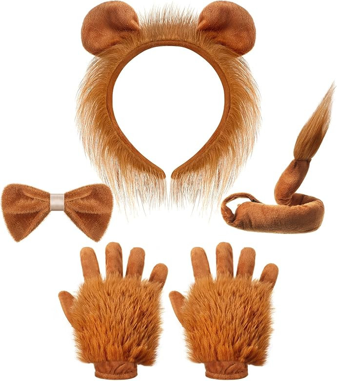 5 Pcs Lion Set Costume | Amazon (US)