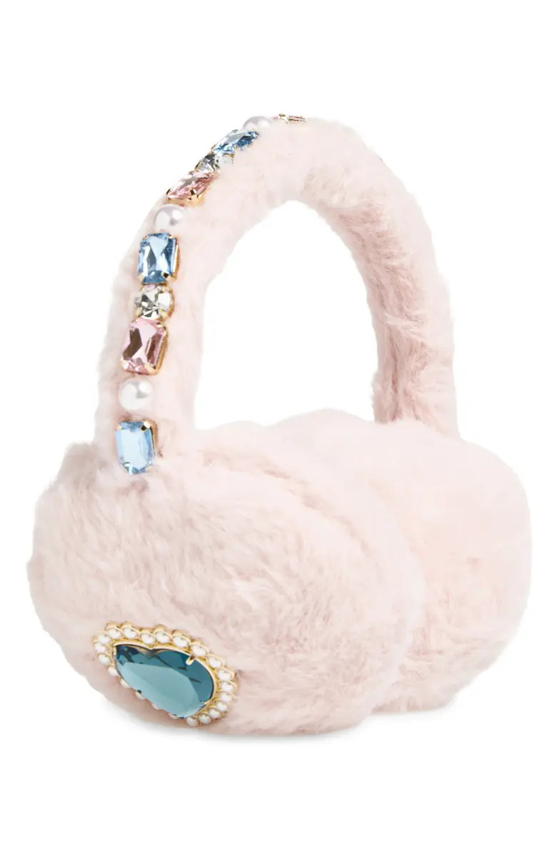 Kids' Cotton Candy Bejeweled Earmuffs | Nordstrom