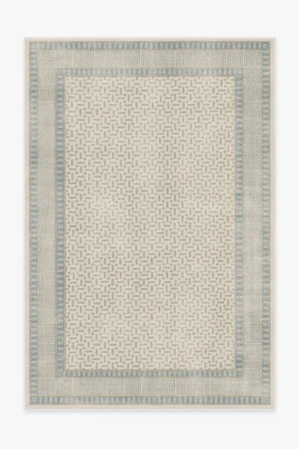 Kairos Ivory & Blue Rug | Ruggable | Ruggable