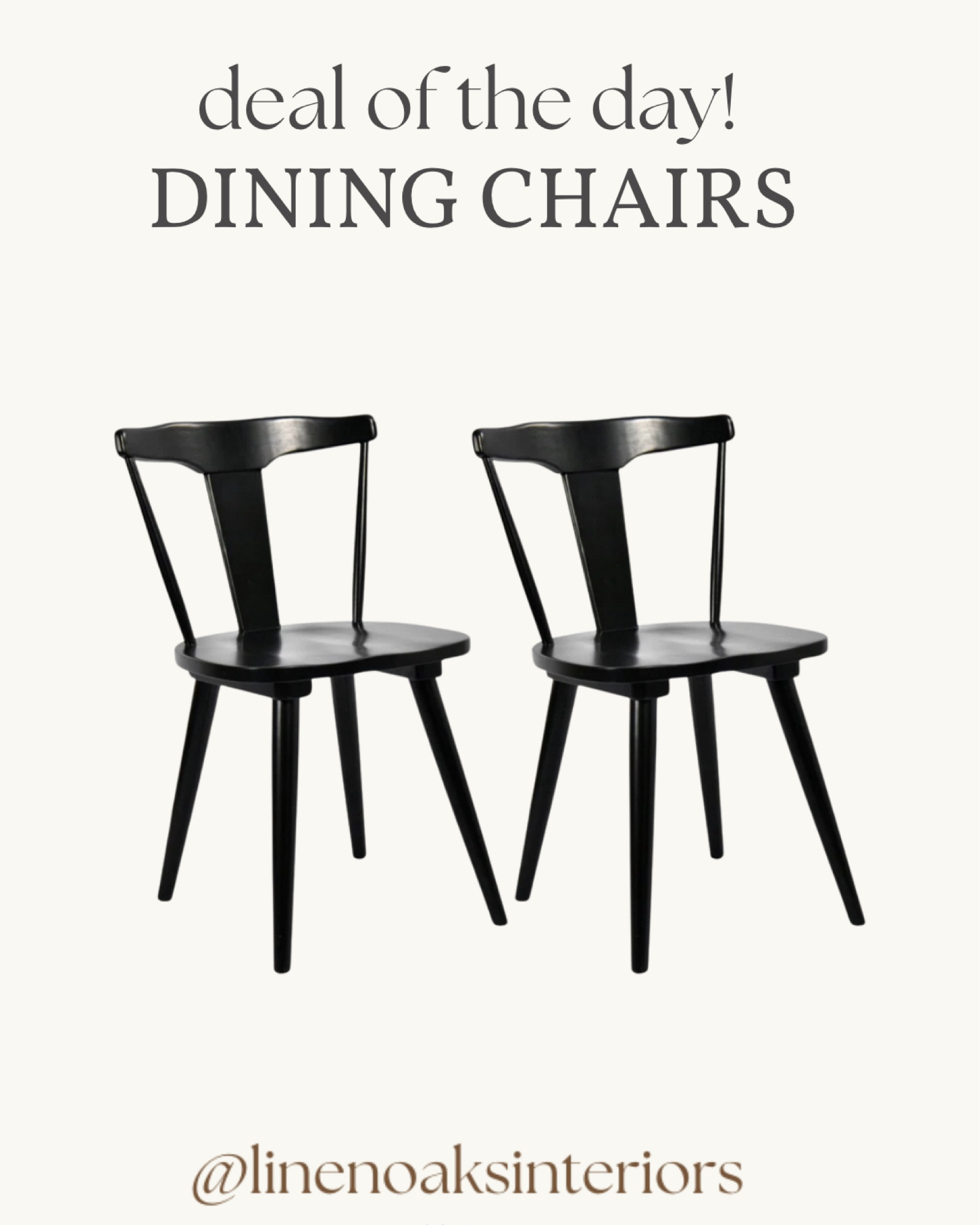 Deal of the day! These dining chairs!!! INCREDIBLE price! The look for less

Black dining chairs- affordable dining chairs- family friendly dining chairs 
Chairs dining 

#LTKFindsUnder100 #LTKHome #LTKSaleAlert