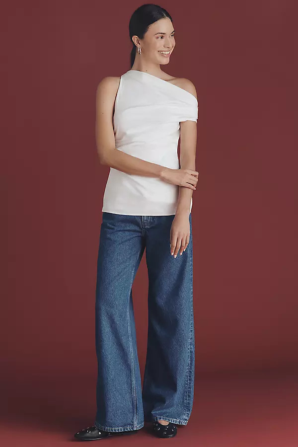 Reformation Dessa Off-Shoulder Top | Anthropologie (US)