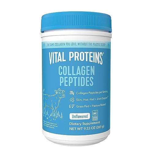 Vital Proteins Grass Fed Collagen Peptides Powder, Supports Hair, Skin, Nails, Bones, and Joints ... | Amazon (US)