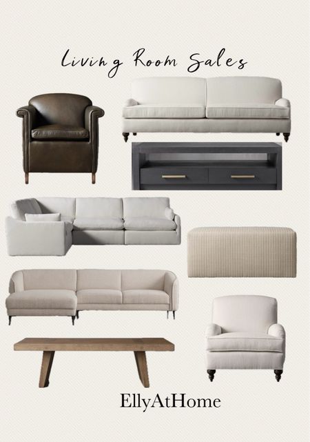 Living room sales At Arhaus. Sofas, sectionals, coffee tables, side chairs, ottoman. Neutral, classic home style. 

#LTKHome #LTKSaleAlert #LTKFamily