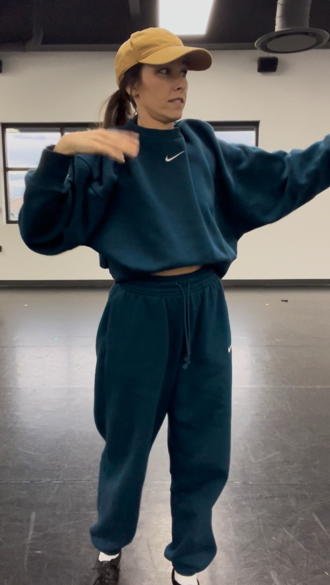 My matching set from my tap stories and YouTube video earlier today! Absolutely beautiful color IRL! It’s navy with an undertone of like green so it kinda shines. I am obsessed. Oversized! I’m wearing XS. If you’re between, size down  

#LTKSpringSale #LTKSeasonal #LTKStyleTip