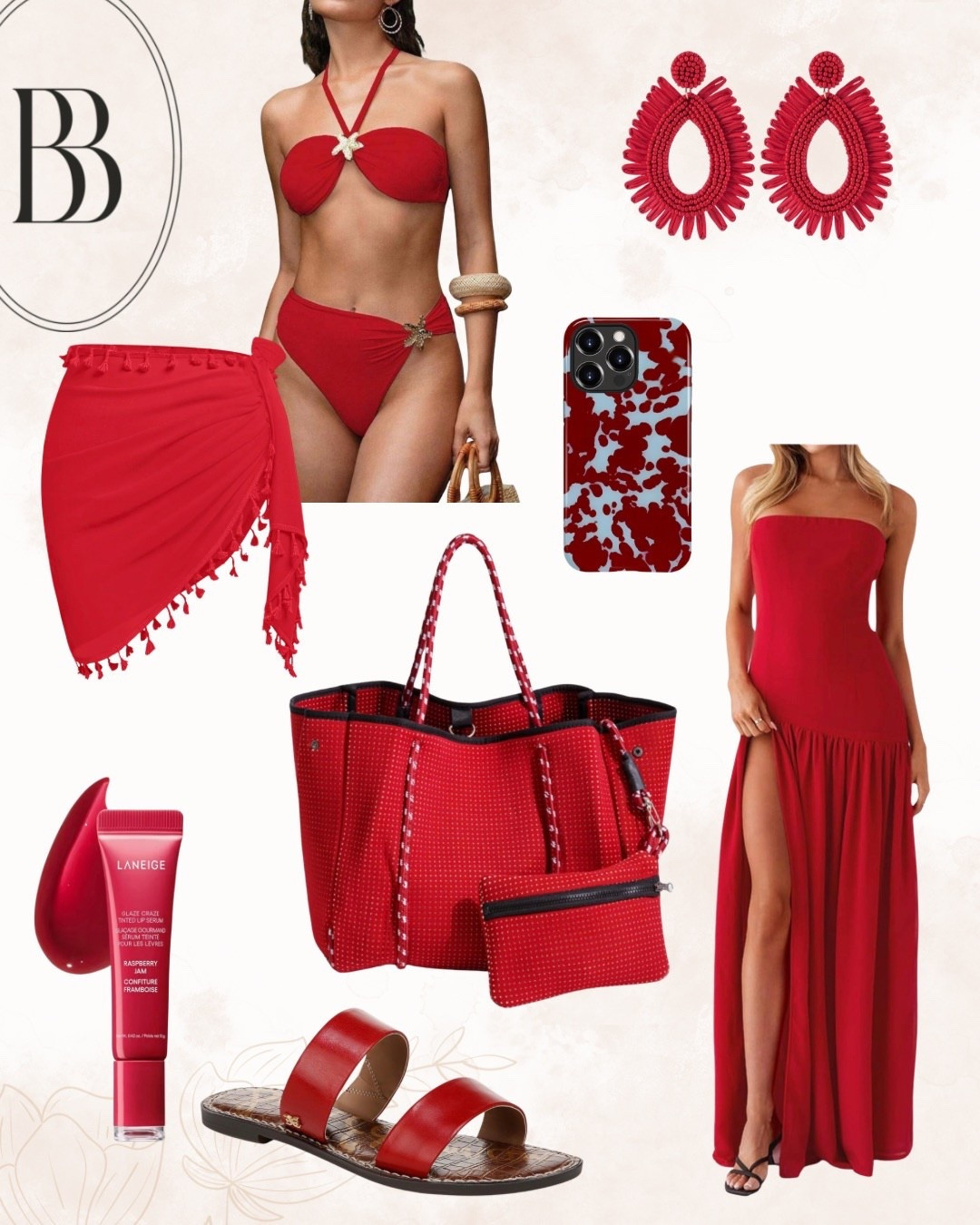 Perfect beach look with these chic accessories and swimwear  

#LTKU #LTKValentine #LTKTravel