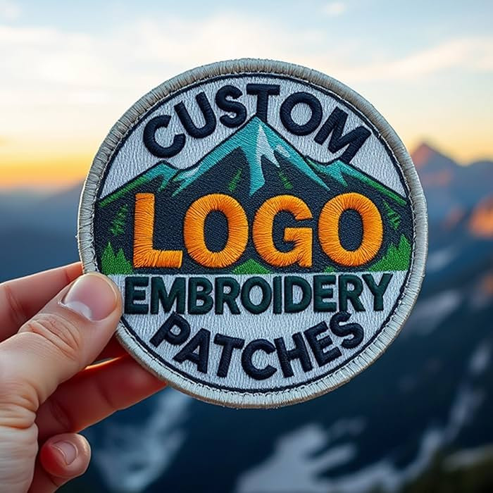 Customized Embroidered Patches, Design Your Own Patch, Custom Embroidered Logo Patches, Custom Ir... | Amazon (US)