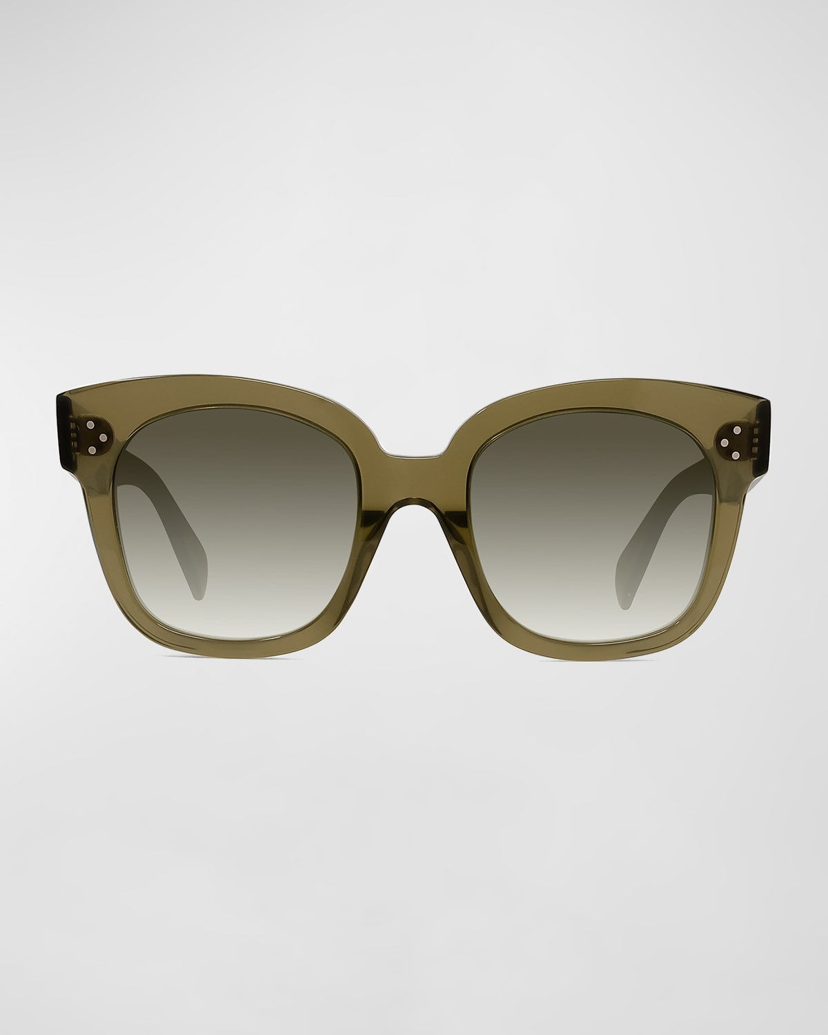 Square Gradient Acetate Sunglasses | Neiman Marcus