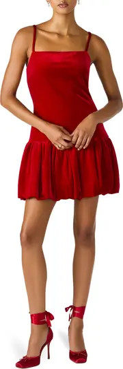 Steve Madden Giovanna Bubble Hem Minidress | Nordstrom | Nordstrom